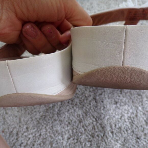 FitFlop white beaded platform sandals 10 - Picture 9 of 10